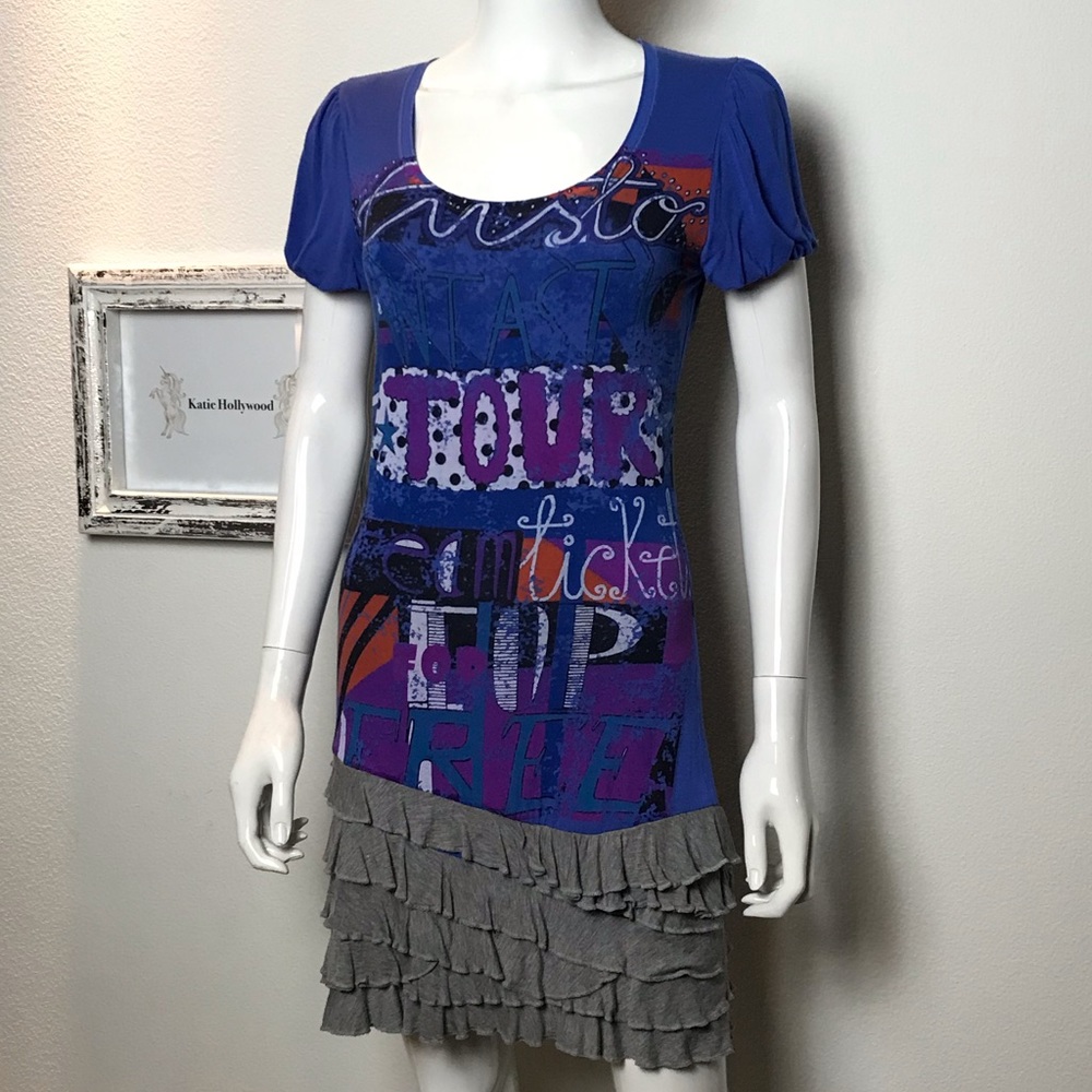 CUSTO BARCELONA T-shirt dress